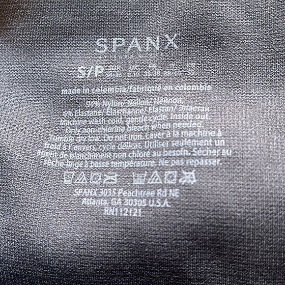 SPANX Dark Camo legging gray, black, and dark green. Small - Picture 6 of 7
